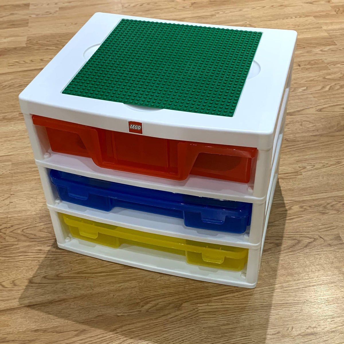 LEGO 3-Tier Drawer Organizer with Baseplate