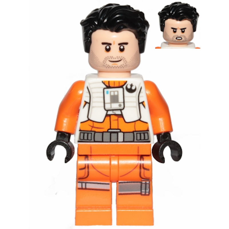 Poe Dameron LEGO® Star Wars™️ Minifigure – Bricks Minifigs Eugene