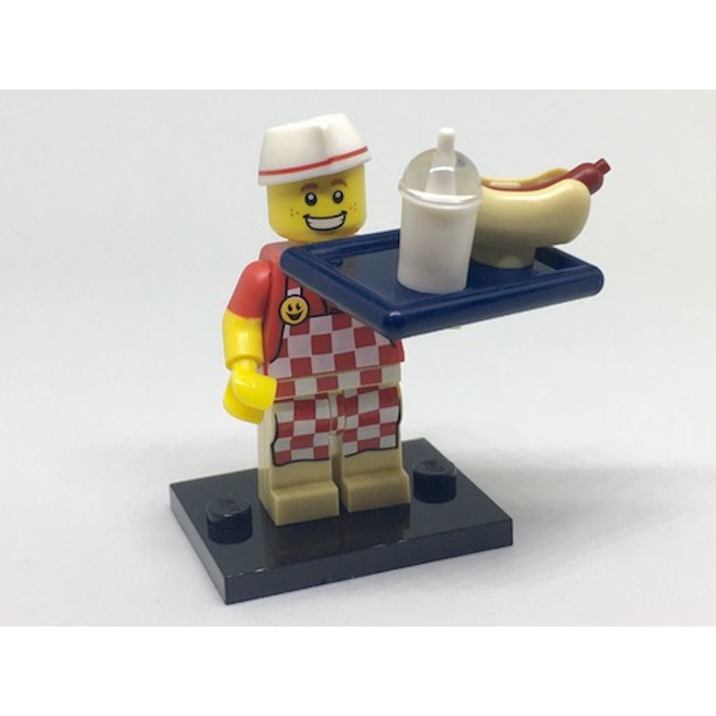 Series 17 Hot Dog Man LEGO Collectible Minifigure Series