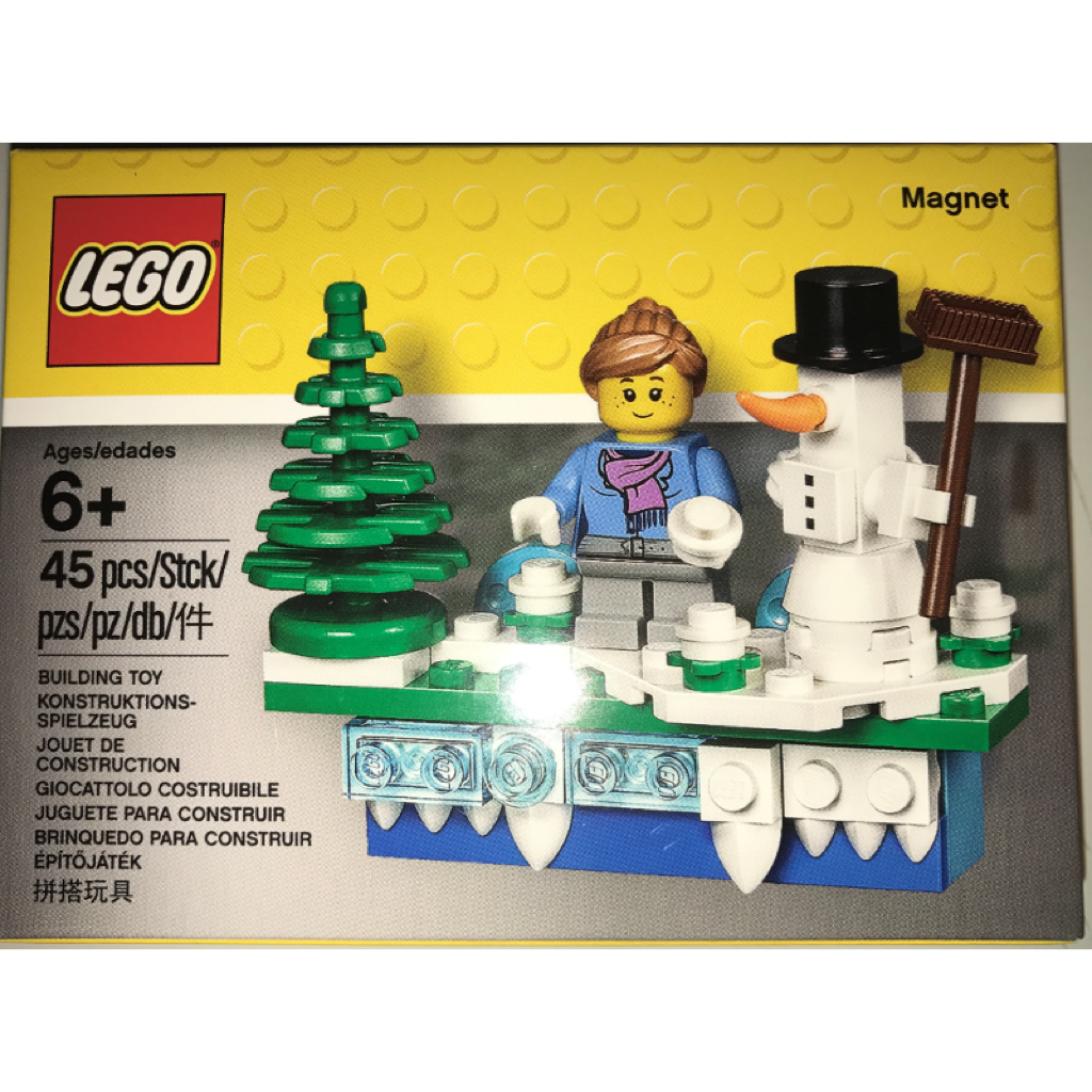 Lego iconic hotsell holiday magnet