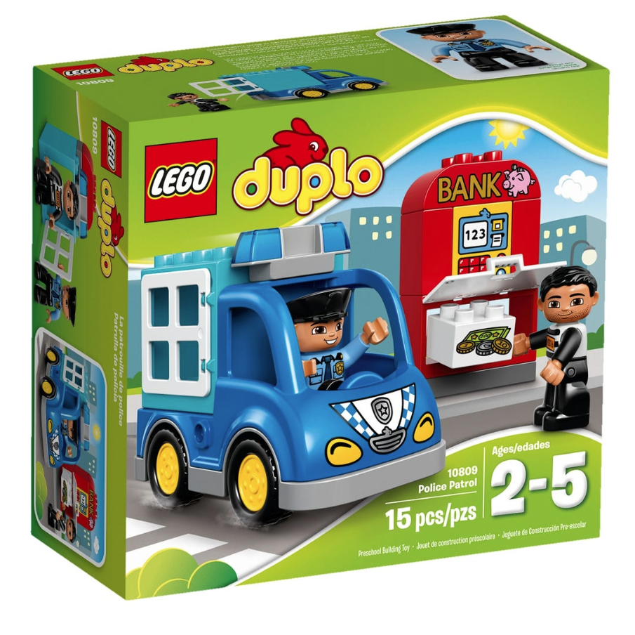 Police Patrol 10809 New LEGO DUPLO Set Bricks Minifigs Eugene