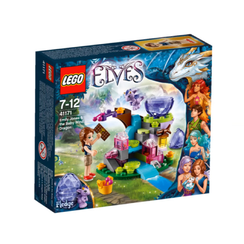 Emily Jones & the Baby Wind Dragon 41171 - New LEGO® Elves™️ Set