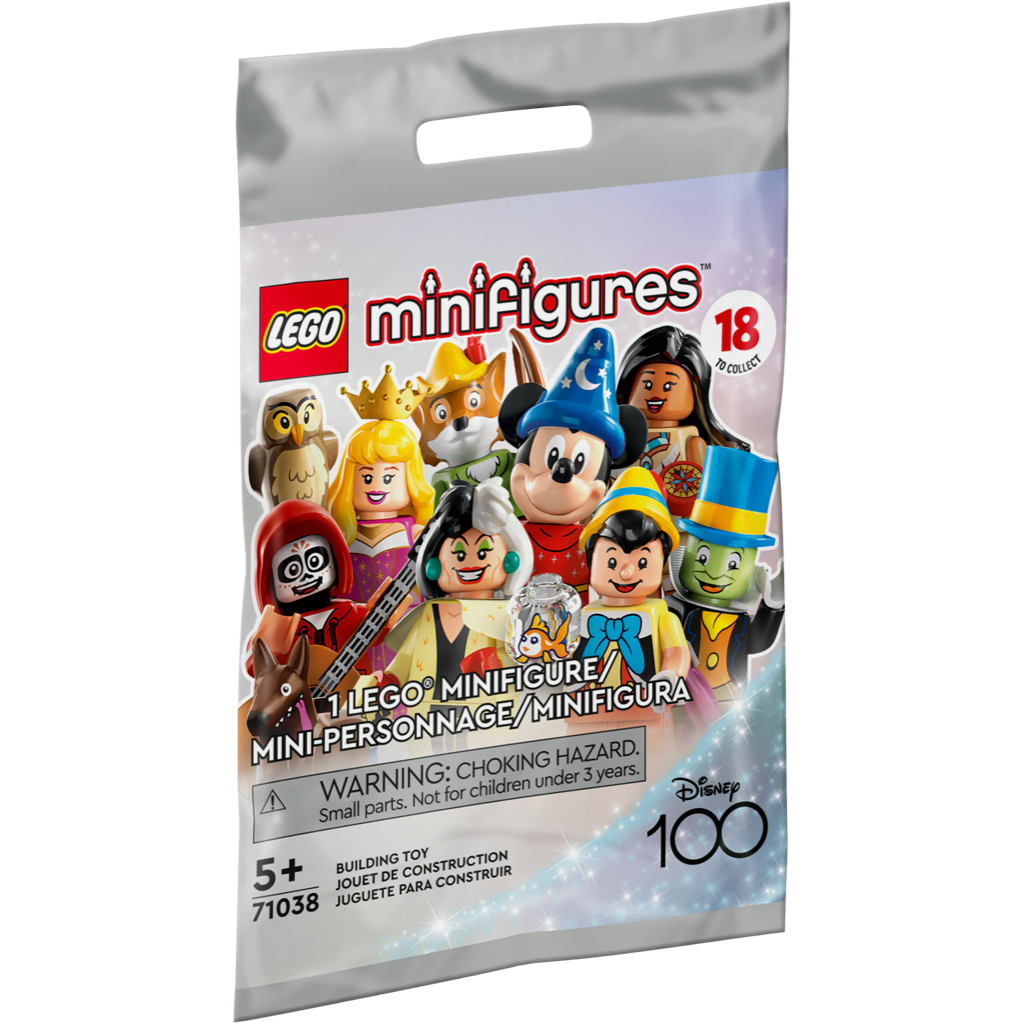 Disney 100 Mystery Bag New LEGO Collectible Series Minifigure Bricks Minifigs Eugene