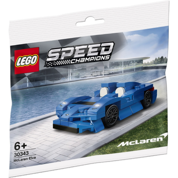 McLaren Elva Polybag 30343 - New, Sealed, Retired LEGO® Speed Champions™️ Set