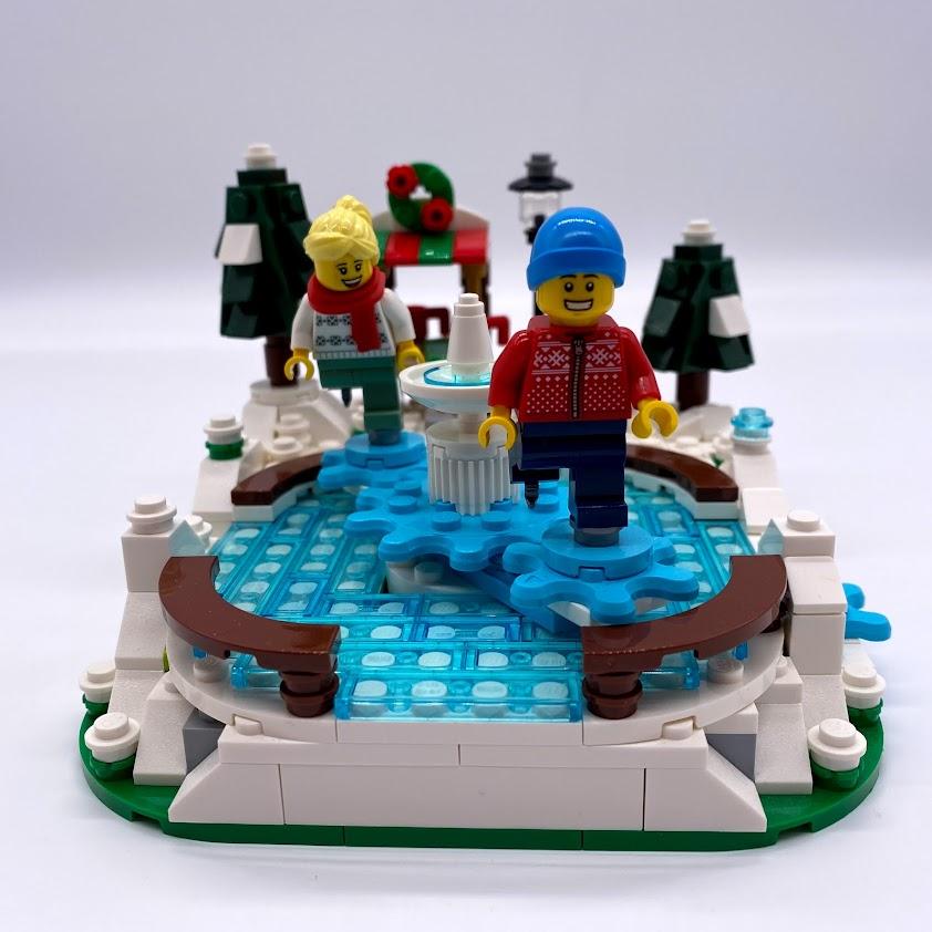 Toy Lego Skating Rink Ice Skating Rink 40416 Used LEGO® Holiday