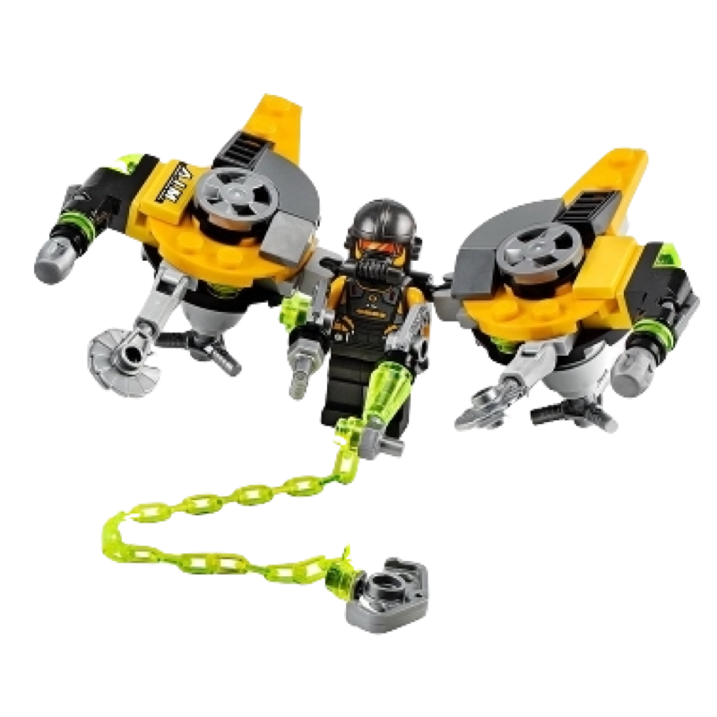 AIM Agent LEGO Marvel Comics Minifigure Bricks Minifigs Eugene