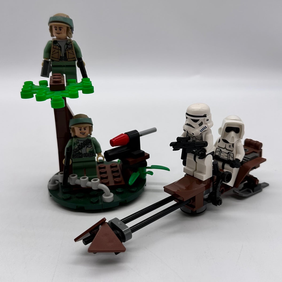 9489 Endor Rebel Trooper Imperial Trooper Battle Pack [USED