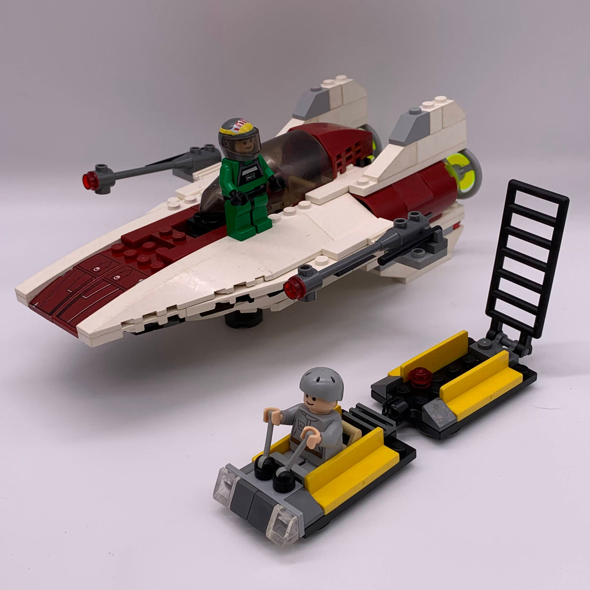 A-wing Fighter 6207 - Used LEGO® Set Bricks & Minifigs