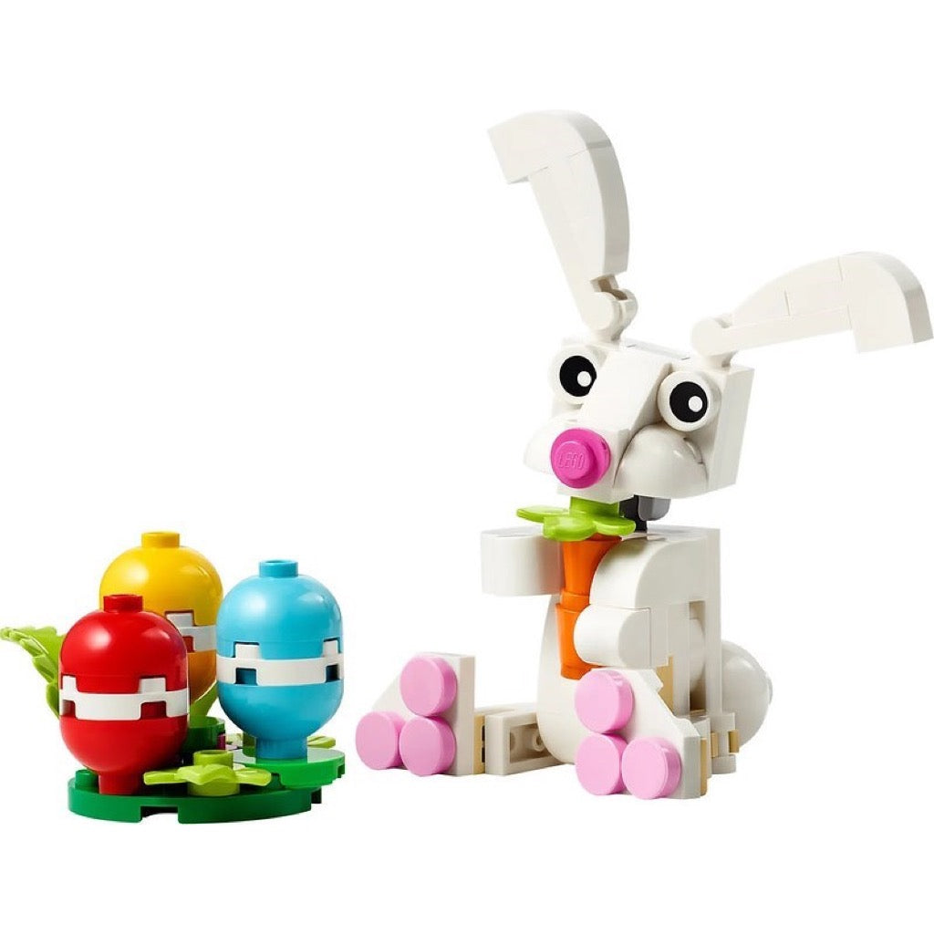 30668 Easter Bunny with Colorful Eggs Polybag Bricks & Minifigs Eugene