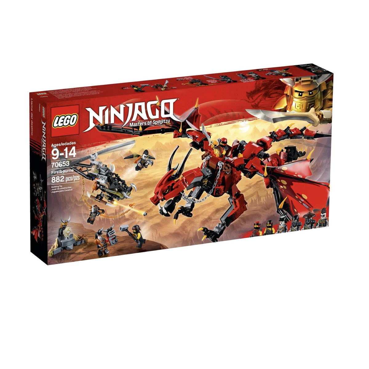 Firstbourne 70653 - New LEGO® Ninjago™️ Set – Bricks & Minifigs Eugene