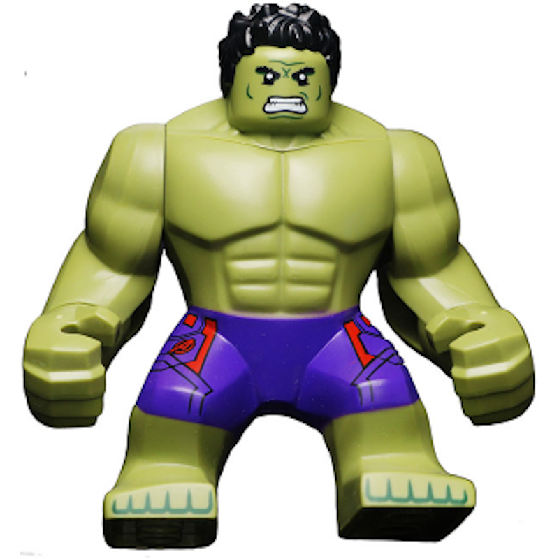 Hulk LEGO® Marvel™ Super Heroes Minifigure – Bricks Minifigs