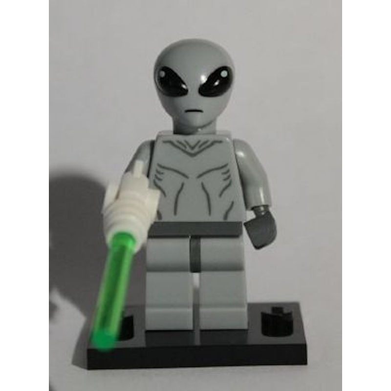 Series 6 Classic Alien LEGO Collectible Minifigure Series Bricks Minifigs Eugene