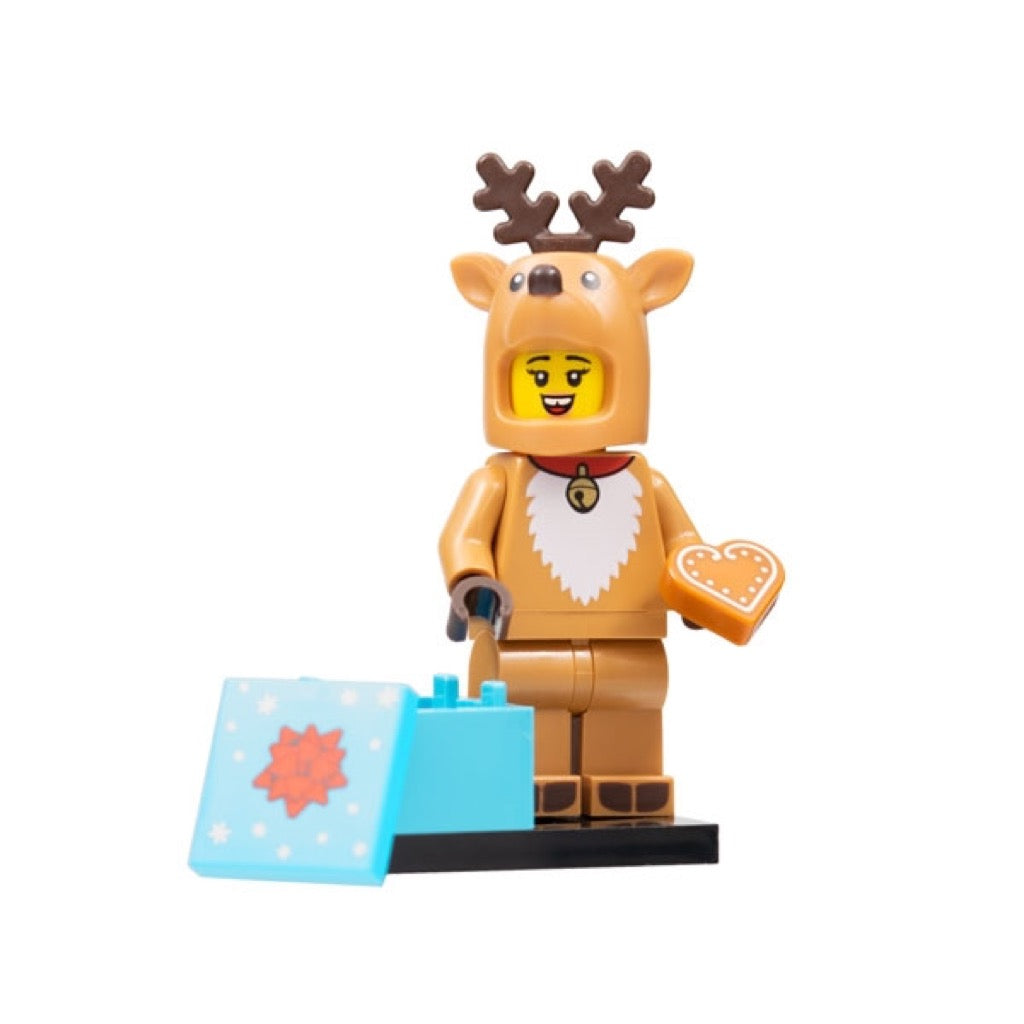 Reindeer Costume LEGO Series 23 Collectible Minifigure Bricks reindeer-costume-lego-series-23-collectible-minifigure-bricks