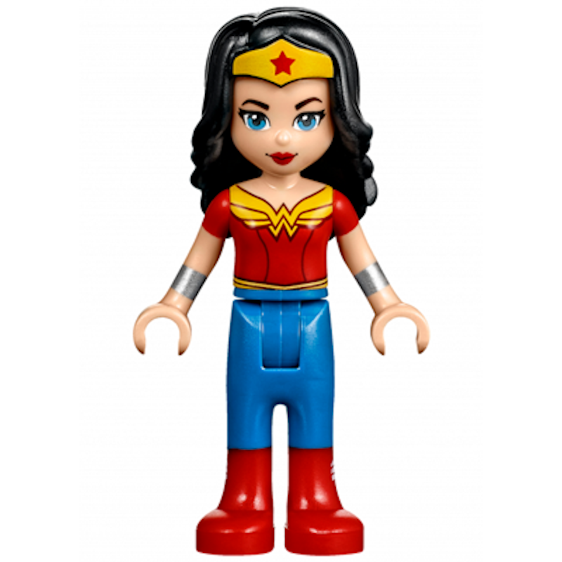 Wonder Woman LEGO DC Super Heroes Minifigure Bricks Minifigs Eugene