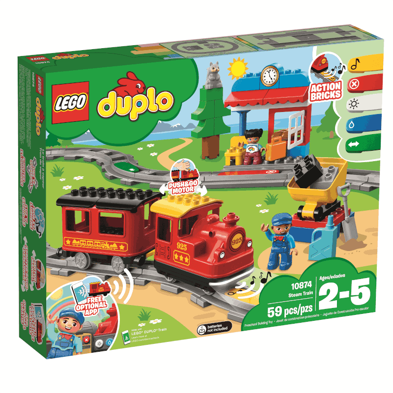 DUPLO Train Track – Bricks & Minifigs Eugene