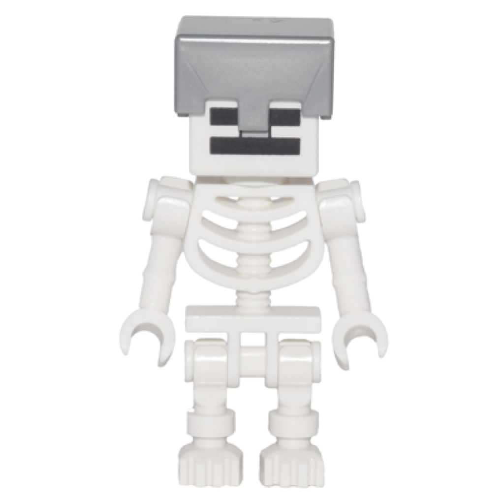 Lego minecraft black discount skeleton