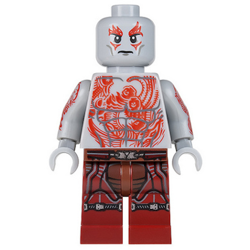 Lego drax figure hotsell