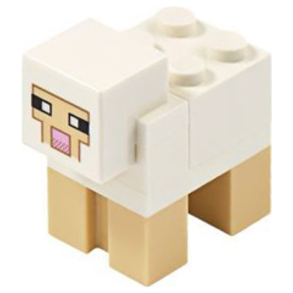Sheep LEGO® Minecraft™️ Minifigure – & Eugene