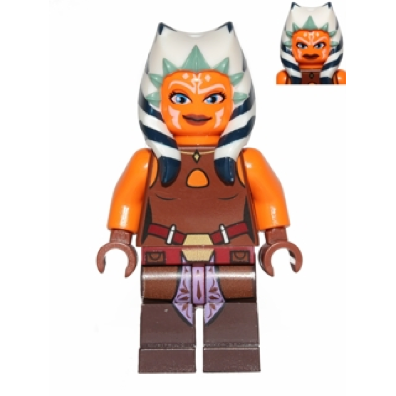 Ahsoka Tano LEGO Star Wars Minifigure Bricks Minifigs Eugene