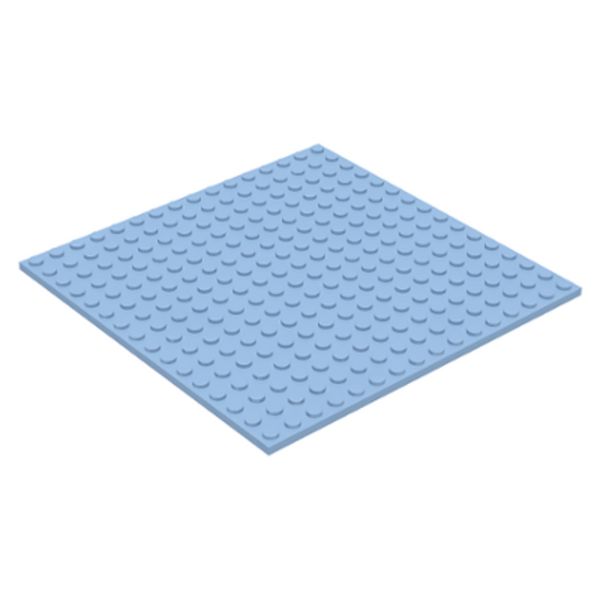 Bright Light Blue - 5"x5" LEGO® Plate