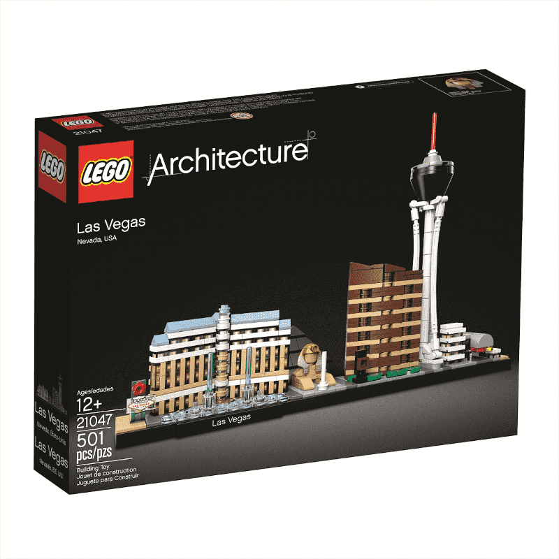 Las Vegas 21047 New LEGO® Architecture™ Set – Bricks Minifigs