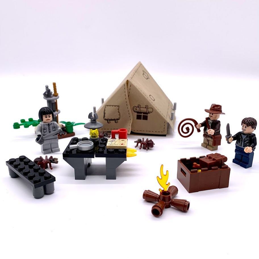 periode Tumult bekymring Jungle Duel 7624 - Used LEGO® Indiana Jones™ Set – Bricks & Minifigs Eugene