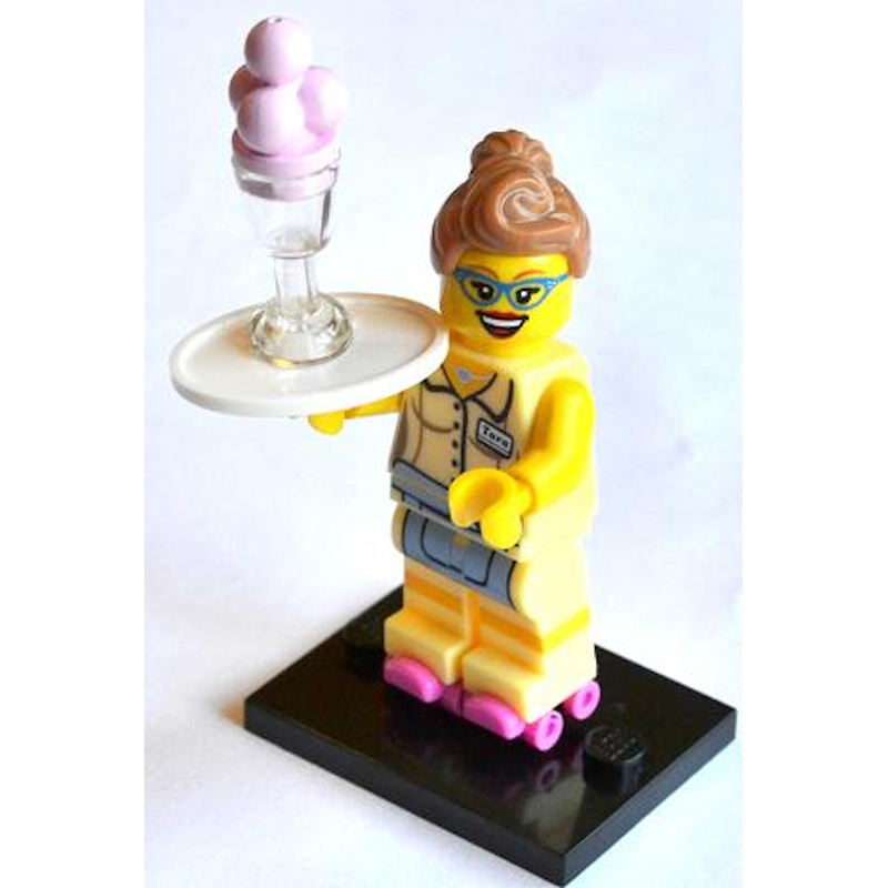Automatisering Gå en tur følsomhed Series 11 - Diner Waitress - LEGO® Collectible Minifigure Series – Bricks &  Minifigs Eugene