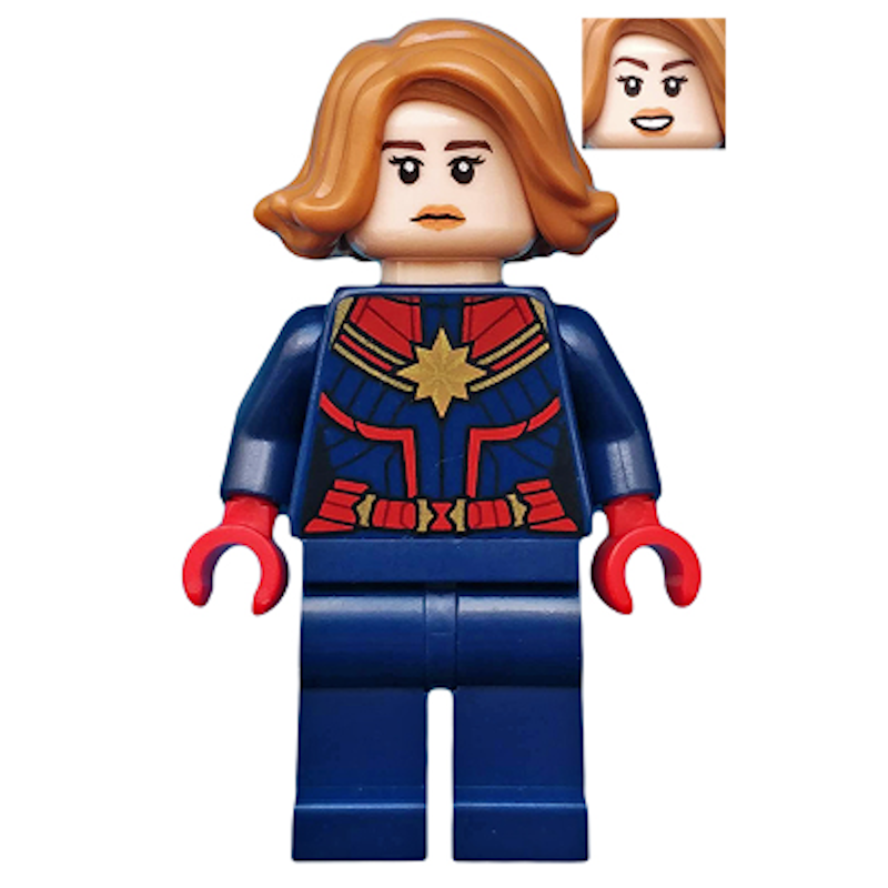 Lego custom captain deals marvel