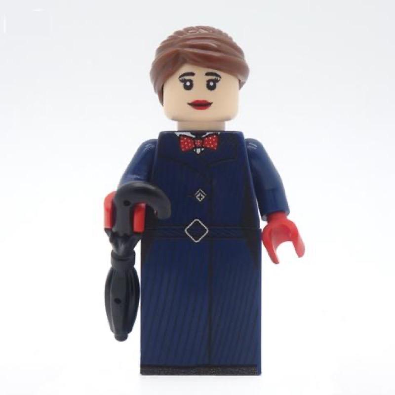 A Practically Perfect Minifigure - Custom LEGO Mary Poppins Minifigure   Bricks & Minifigs Eugene