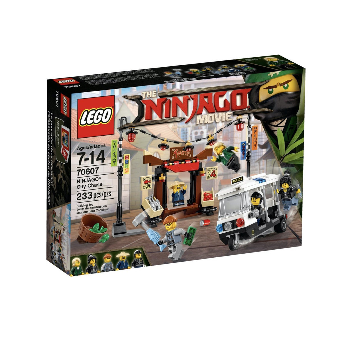 City Chase 70607 New The LEGO Ninjago Movie Set Bricks Minifigs Eugene