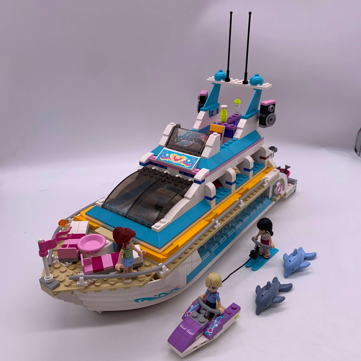 Dolphin Cruiser 41015 Used LEGO® Friends™️ Set – Bricks