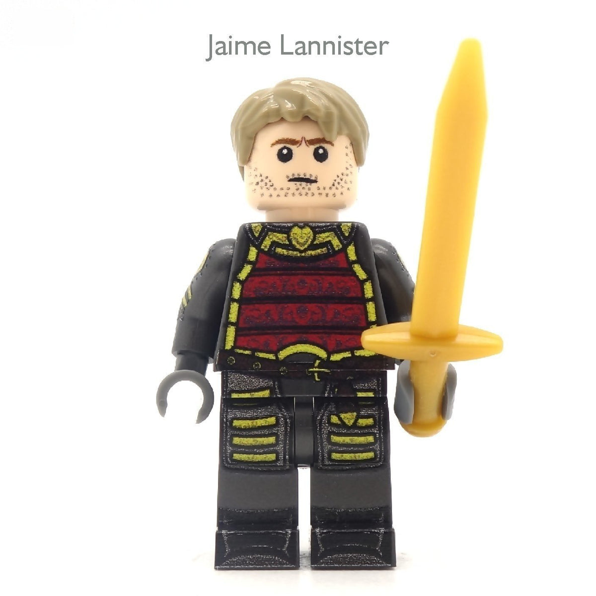 Jamie Lannister Custom LEGO® Minifigure Bricks & Minifigs Eugene
