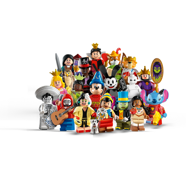 Complete set of 18 Disney 100th Anniversary Collectible Minifigures