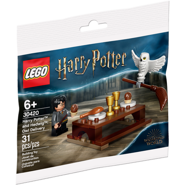 Harry Potter™ and Hedwig™: Owl Delivery Polybag 30420 - New, Sealed, Retired LEGO® Harry Potter™️ Set