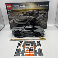 42173 Koenigsegg Jesko Absolut Grey Hypercar - Used LEGO Technic Set