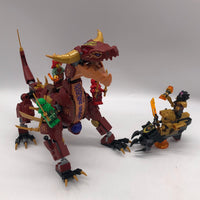 Heatwave Transforming Lava Dragon 71793 - Used LEGO Ninjago Set