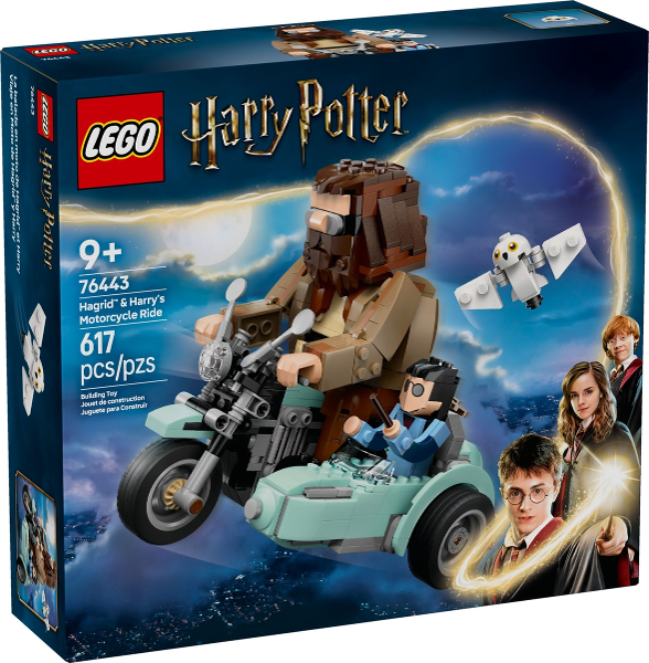 76443 Hagrid & Harry's Motorcycle Ride - New LEGO Harry Potter Set