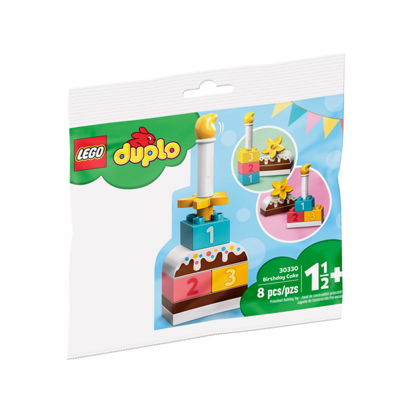 Birthday Cake polybag 30330 - New, Sealed, Retired LEGO DUPLO Set