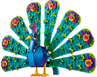 31157 Exotic Peacock - Certified Used, 100% Complete LEGO Creator Set