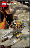 4940 Granite Grinder - Certified Used, 100% Complete LEGO Rock Raiders Set