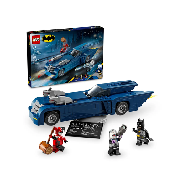 Batman™ with the Batmobile™ vs. Harley Quinn™ and Mr. Freeze™ 76274 - New LEGO DC Comics Set