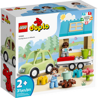 Family House on Wheels 10986 - Certified Used, 100% Complete DUPLO Set