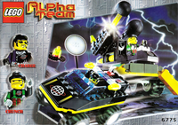 6775 Alpha Team Bomb Squad - Certified Used, 100% Complete LEGO Alpha Team Set