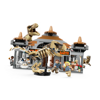 Visitor Center: T. rex & Raptor Attack 76961 - Certified Used, 100% Complete LEGO Jurassic World Set