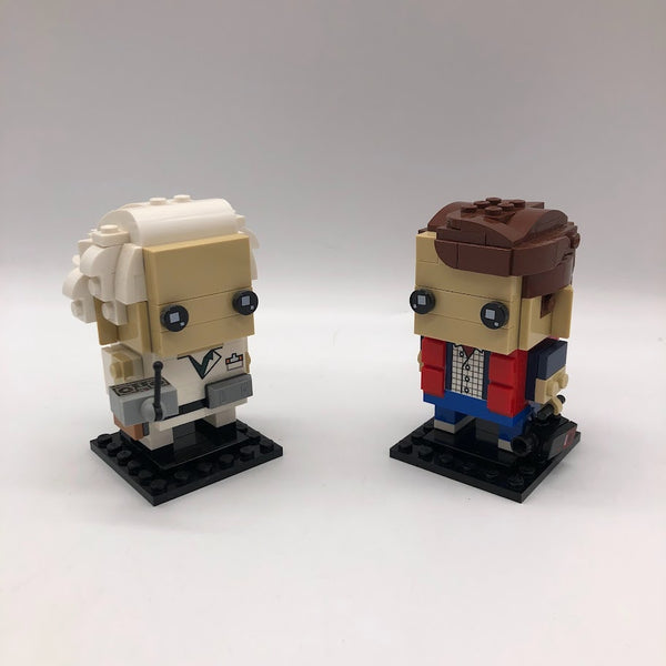 Marty McFly Doc Brown 41611 Used LEGO® BrickHeadz™️ Back to