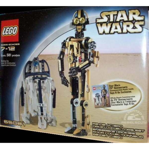 65081 R2-D2 / C-3PO Droid Collectors Set [New, Sealed, Retired]