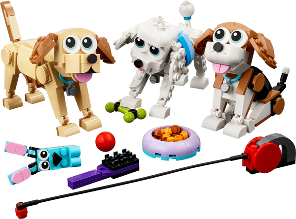 31137 Adorable Dogs - Certified Used, 100% Complete LEGO Creator Set