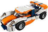 31089 Sunset Track Racer - Certified Used, 100% Complete LEGO Creator 3in1 Set