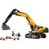 Yellow Construction Excavator 60420 - New LEGO City Set