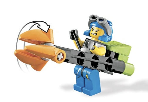 Power Miner Engineer with Drill Backpack